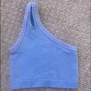 one shoulder tank top from urban outfitters